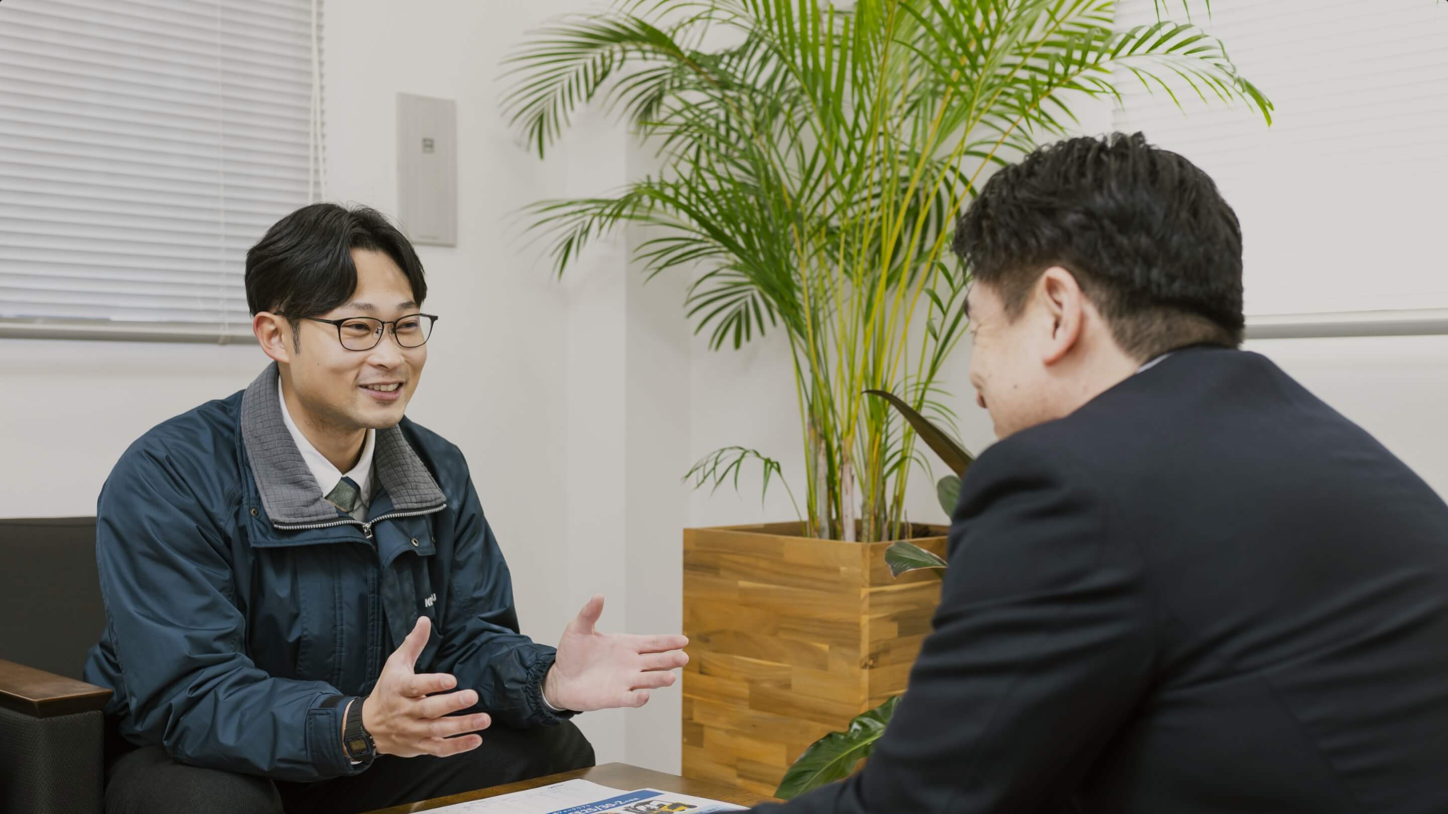 営業の仕事の様子